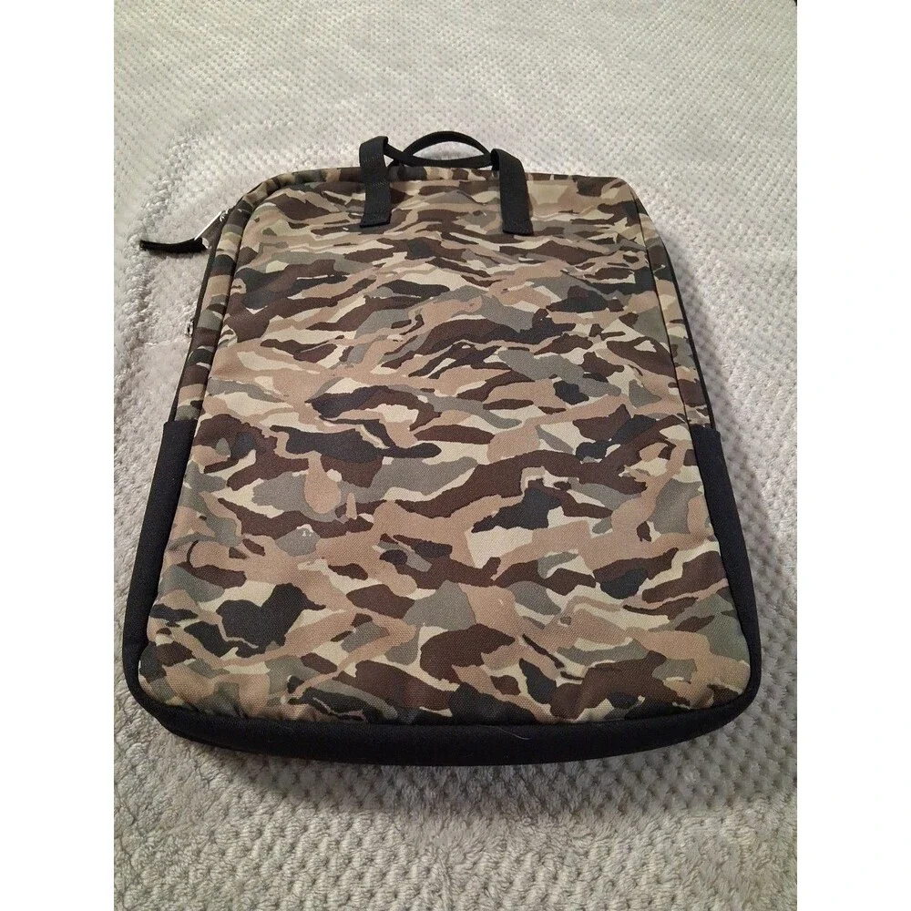 LL Bean Laptop Case Sleeve Camo Camouflage Men's Gift Present Christmas Work Job